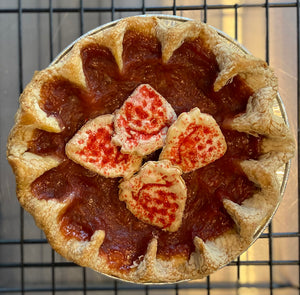 Strawberry Rhubarb Pie: 6" Mini Pies (2 Pies)