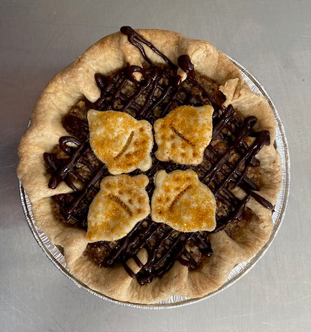 Chocolate Pecan Pie: 6" Mini Pies (2 Pies) (Contains Nuts)