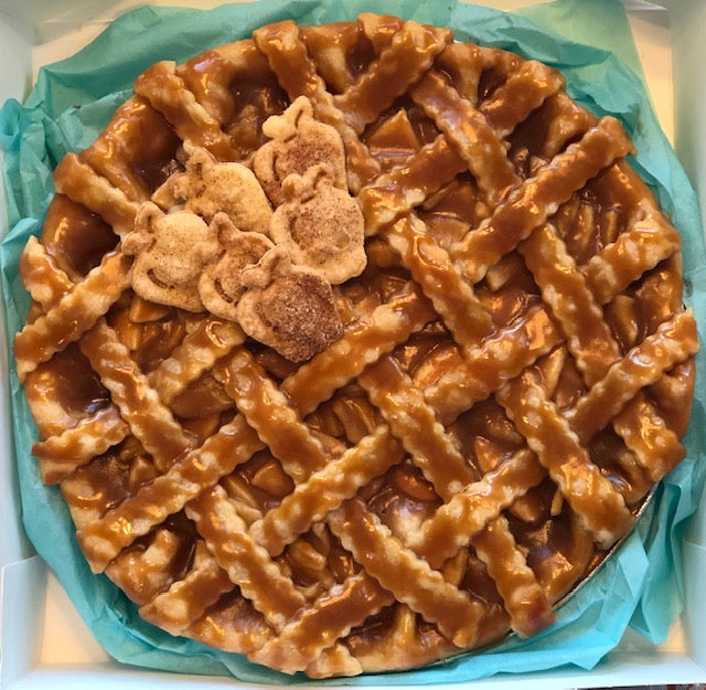 9" Salted Caramel Apple Pie