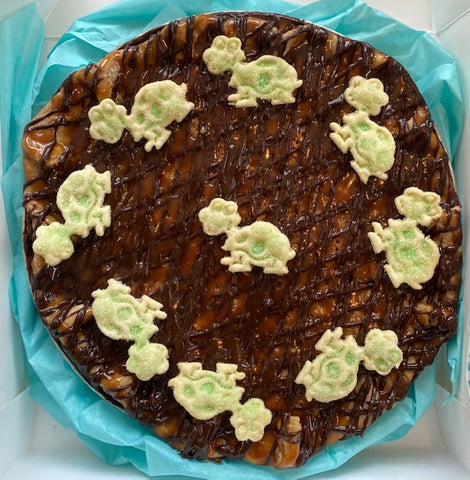 9" Mixed Nut Turtle Pie (Contains nuts)